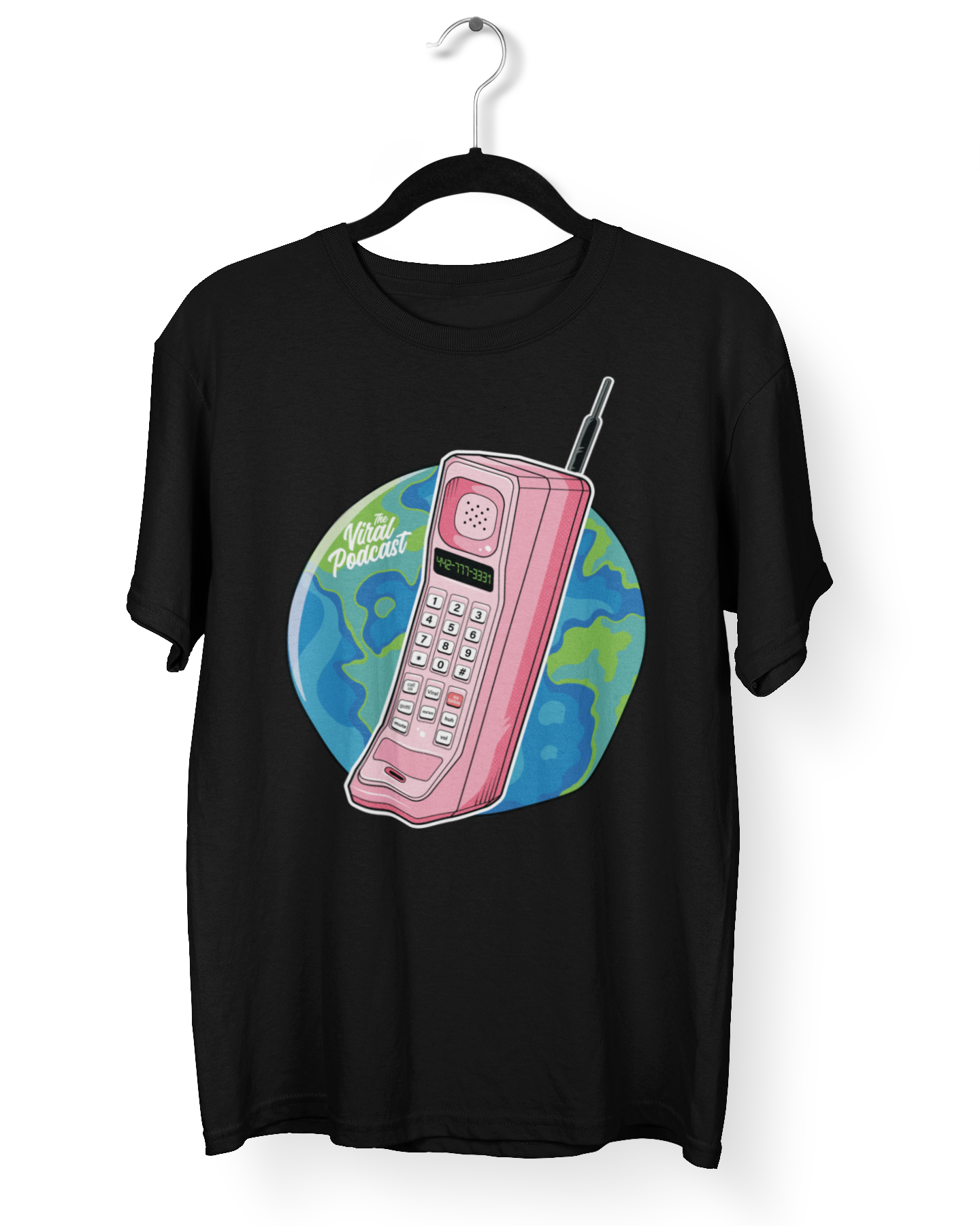 442-777-3331 Pink/World T-Shirt