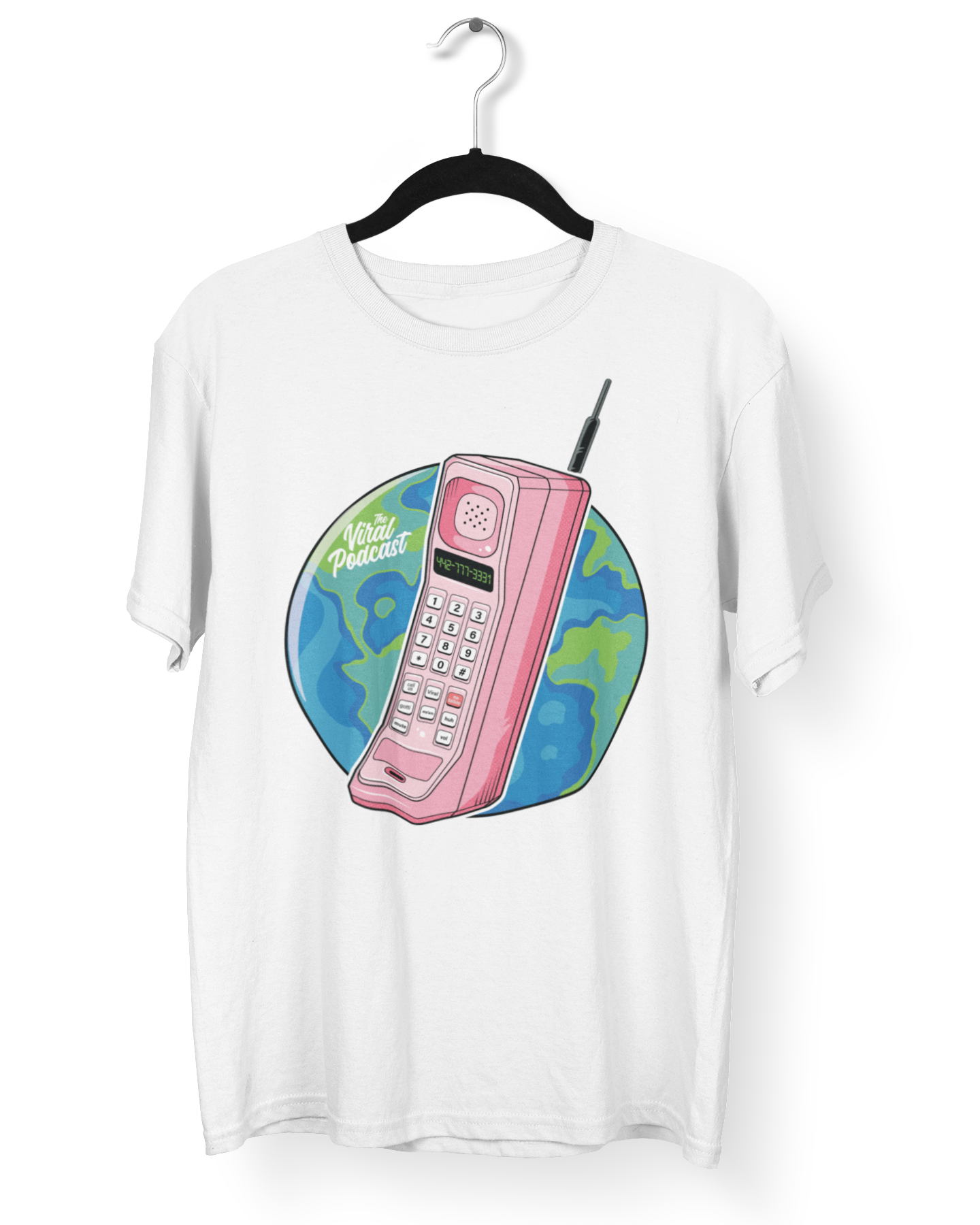 442-777-3331 Pink/World T-Shirt