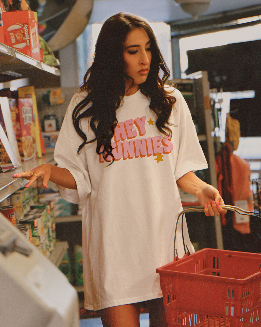 Hey Hunnies Stars T-Shirt