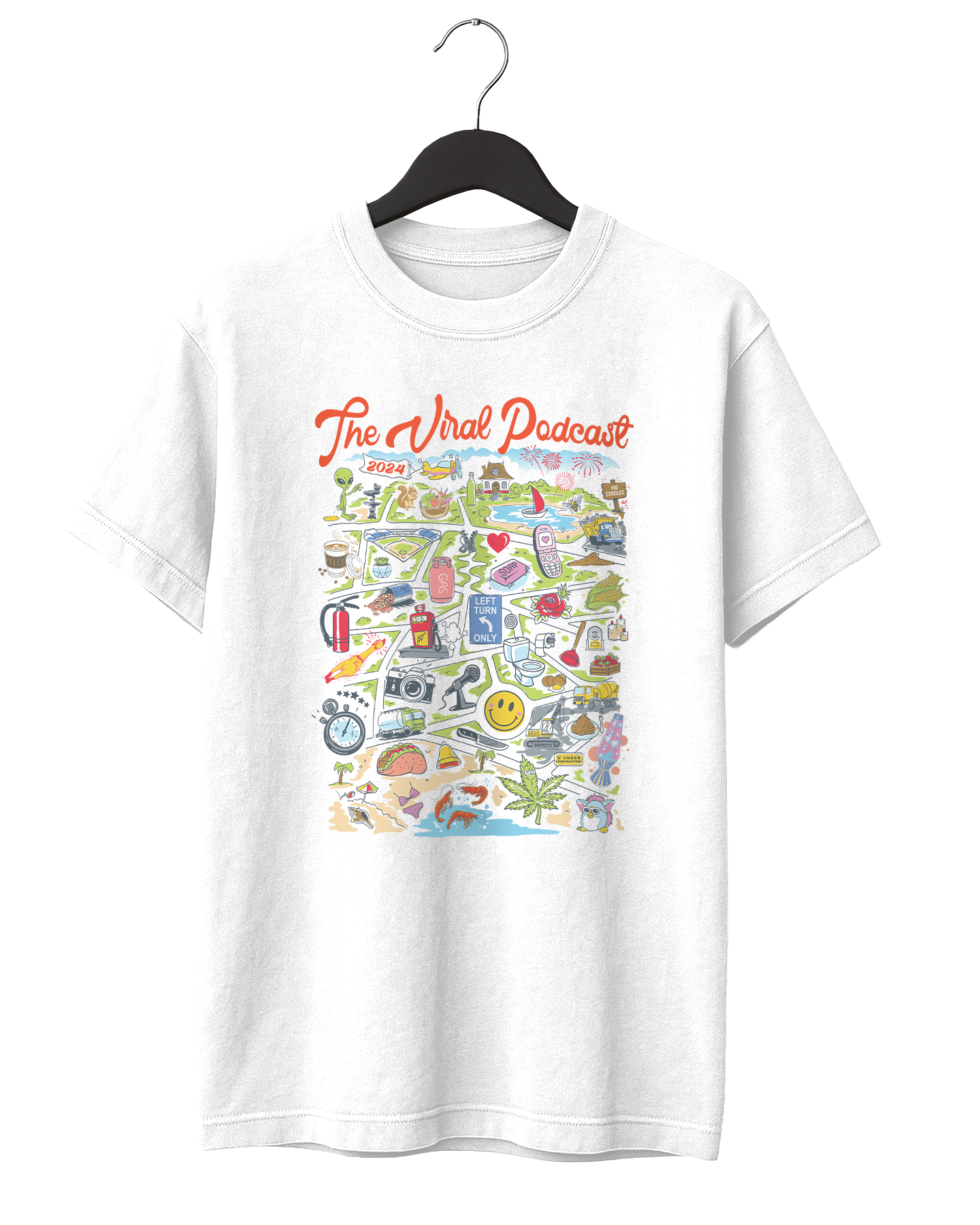 90s Souvenir T-Shirt – The Viral Podcast