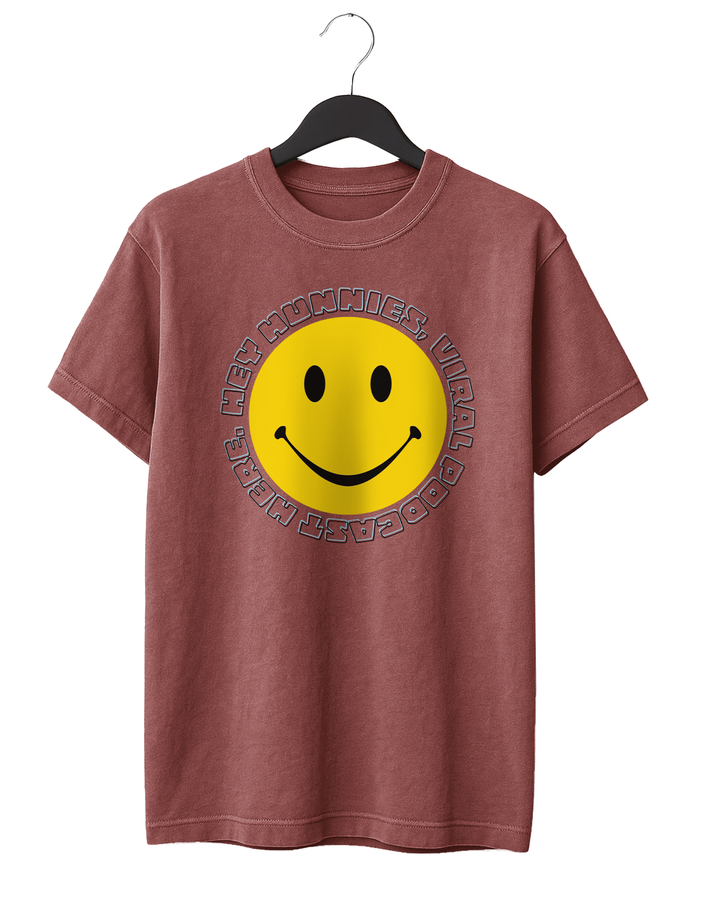 Hey Hunnies Smiley T-Shirt
