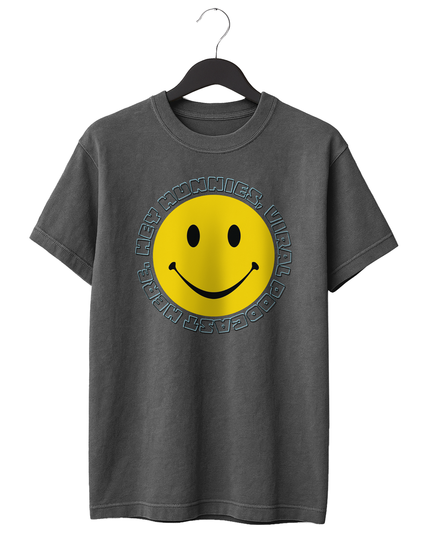 Hey Hunnies Smiley T-Shirt