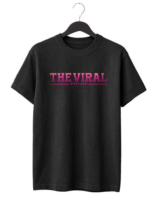 Pink The Viral Podcast T-Shirt