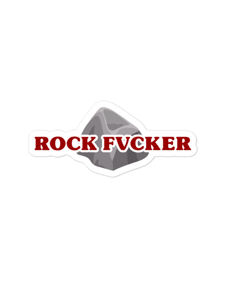 Rock Fvcker 4" Sticker