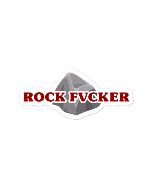 Rock Fvcker 4" Sticker