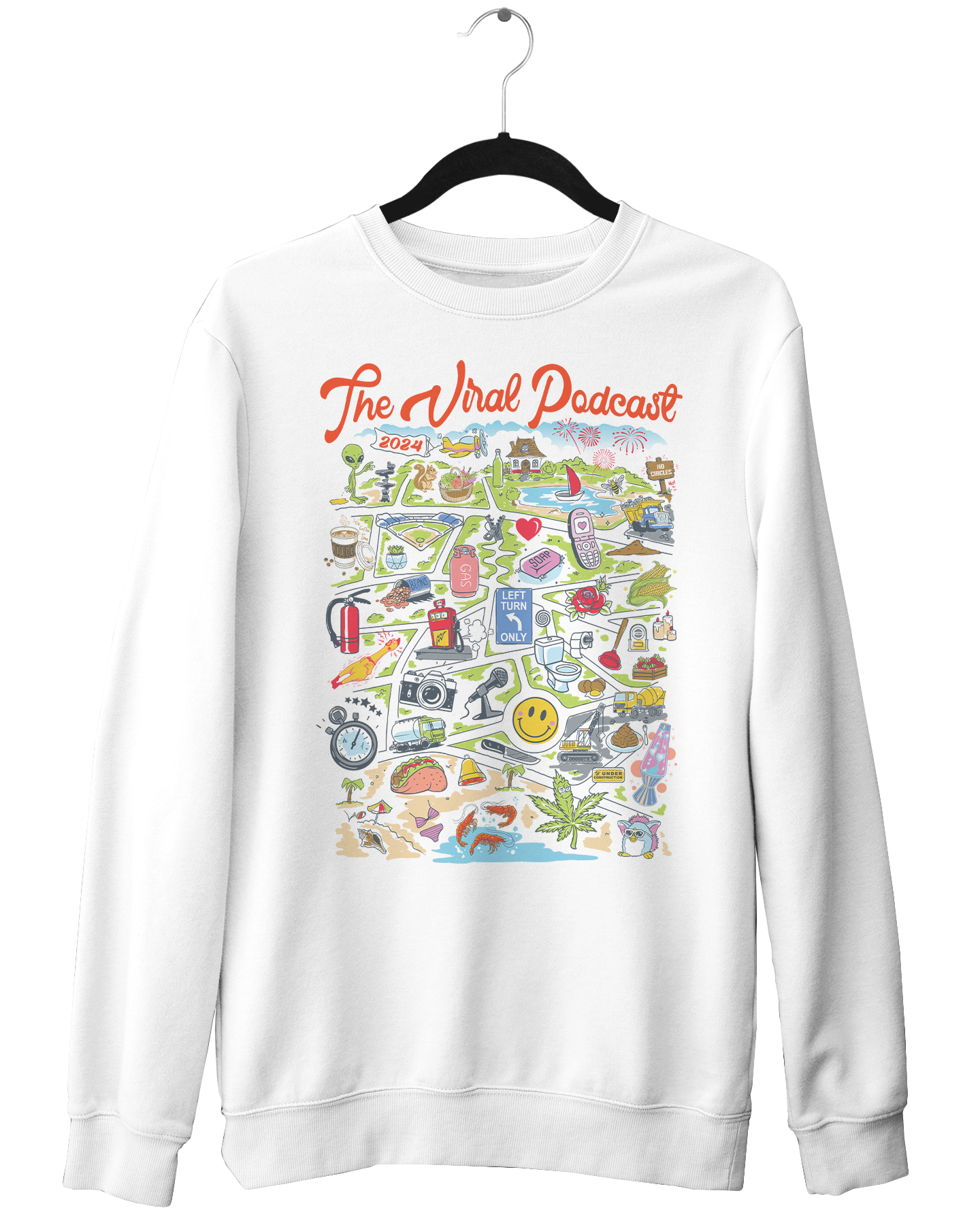 90s Souvenir Crewneck Sweatshirt