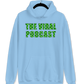 Green Checkered Lettering The Viral Podcast Hoodie