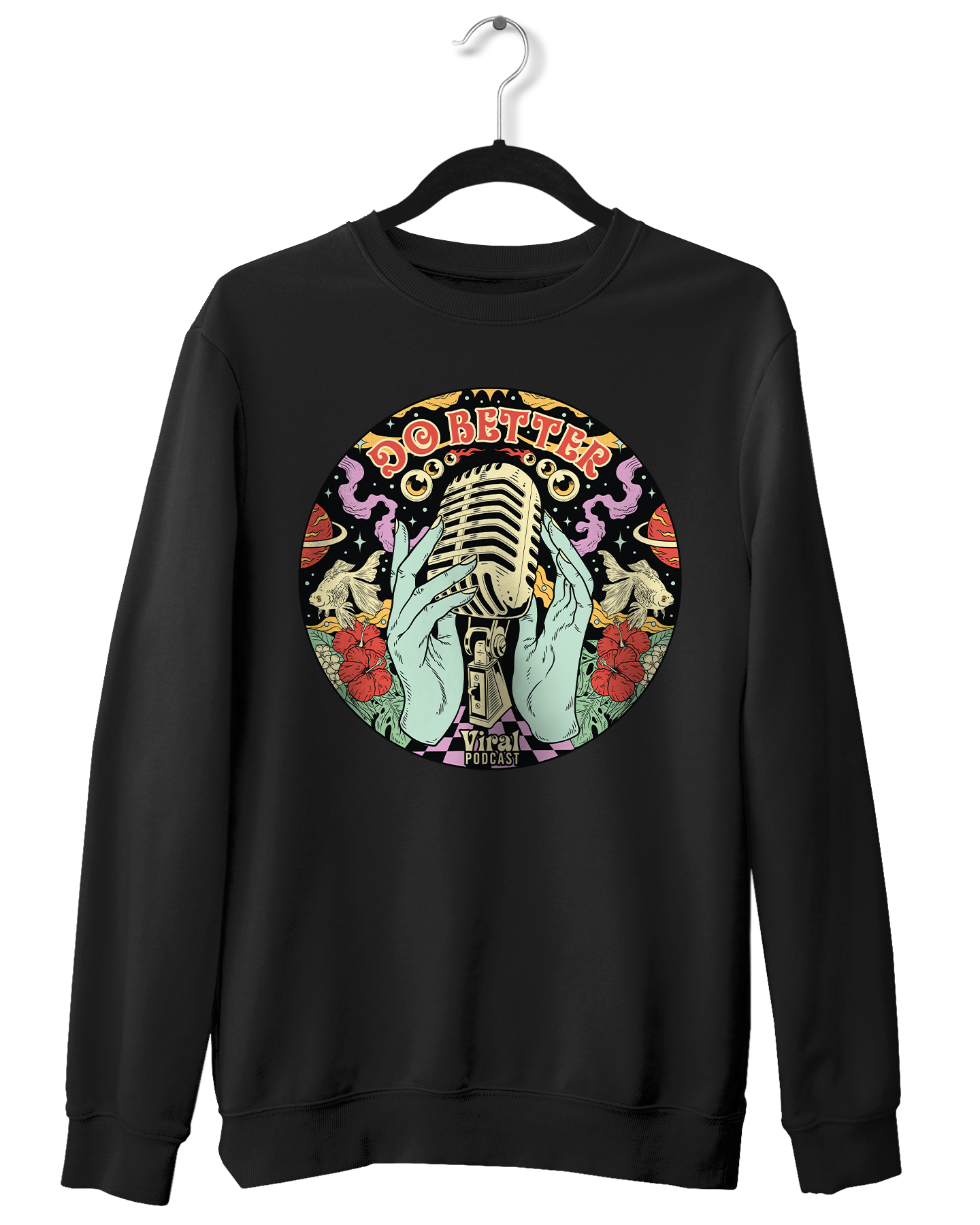 Do Better Mic Crewneck