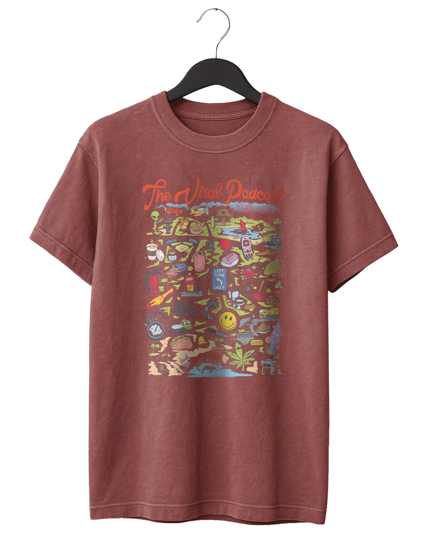 90s Souvenir T-Shirt – The Viral Podcast 90s Souvenir T-Shirt – The Viral Podcast