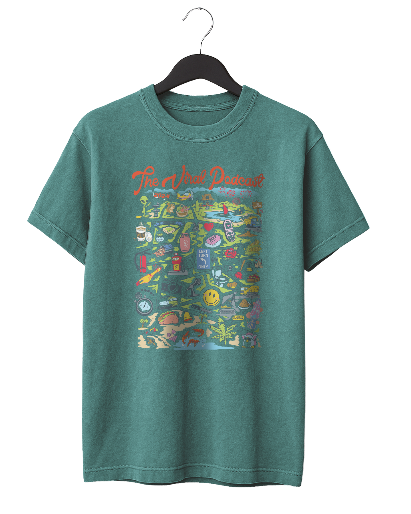 90s Souvenir T-Shirt – The Viral Podcast 90s Souvenir T-Shirt – The Viral Podcast