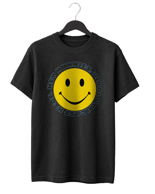 Hey Hunnies Smiley T-Shirt