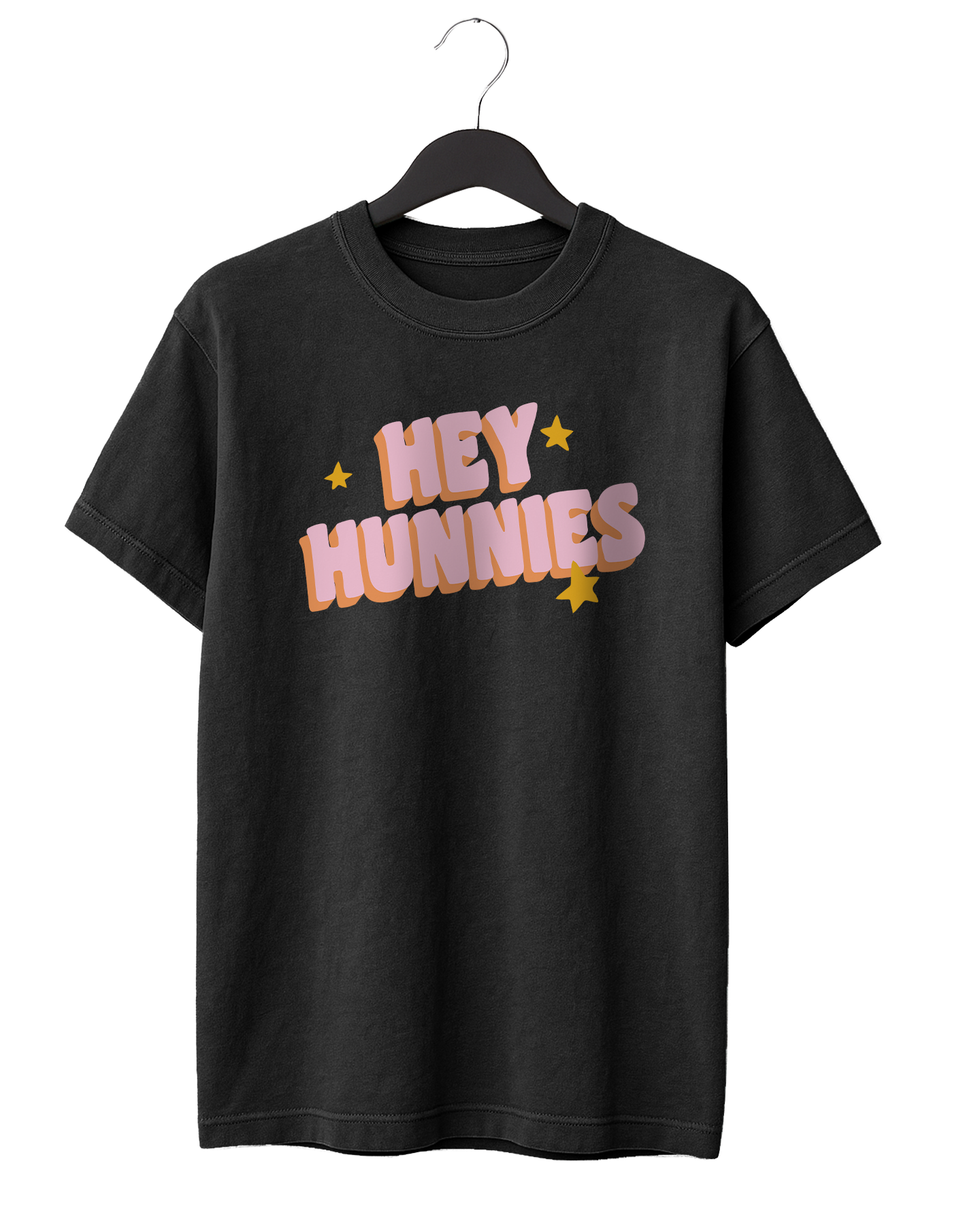 Hey Hunnies Stars T-Shirt