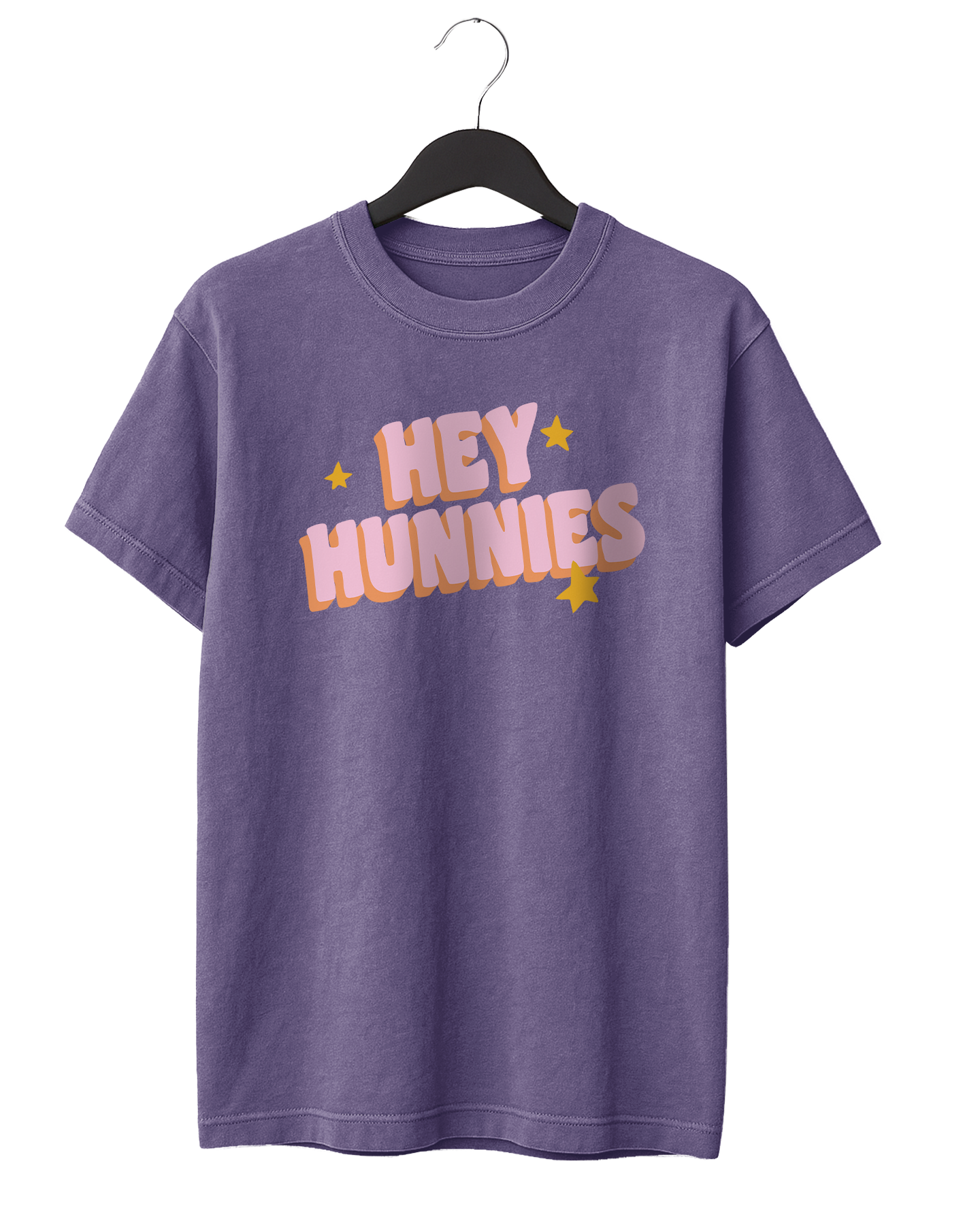 Hey Hunnies Stars T-Shirt
