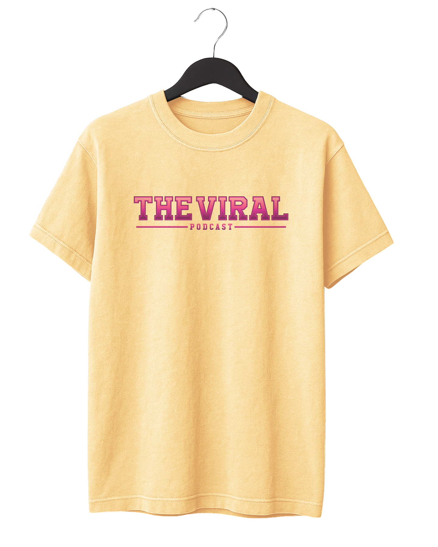Pink The Viral Podcast T-Shirt