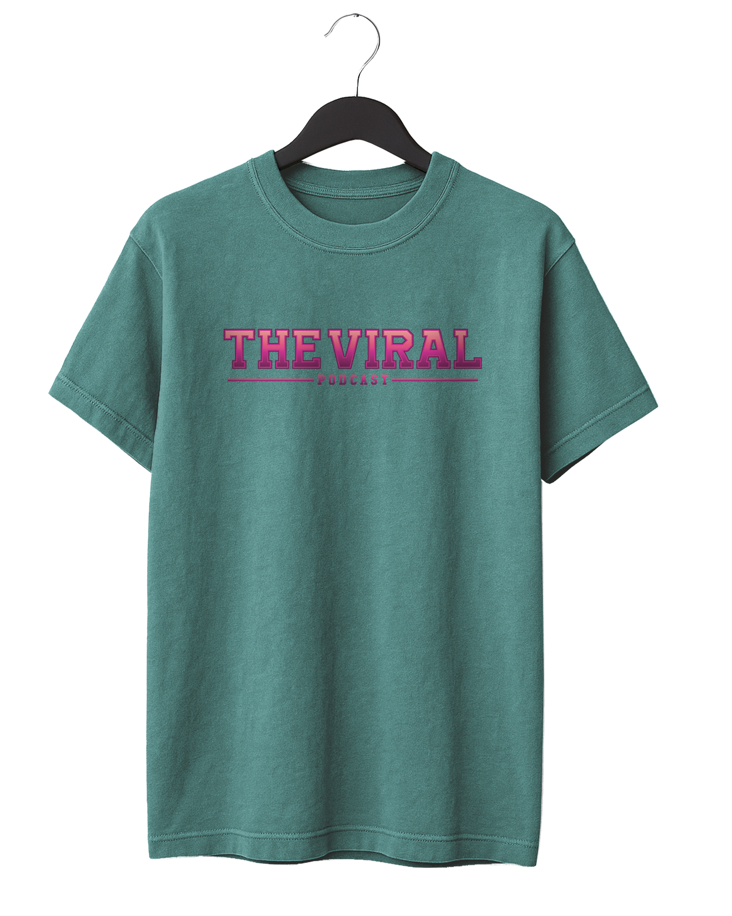 Pink The Viral Podcast T-Shirt