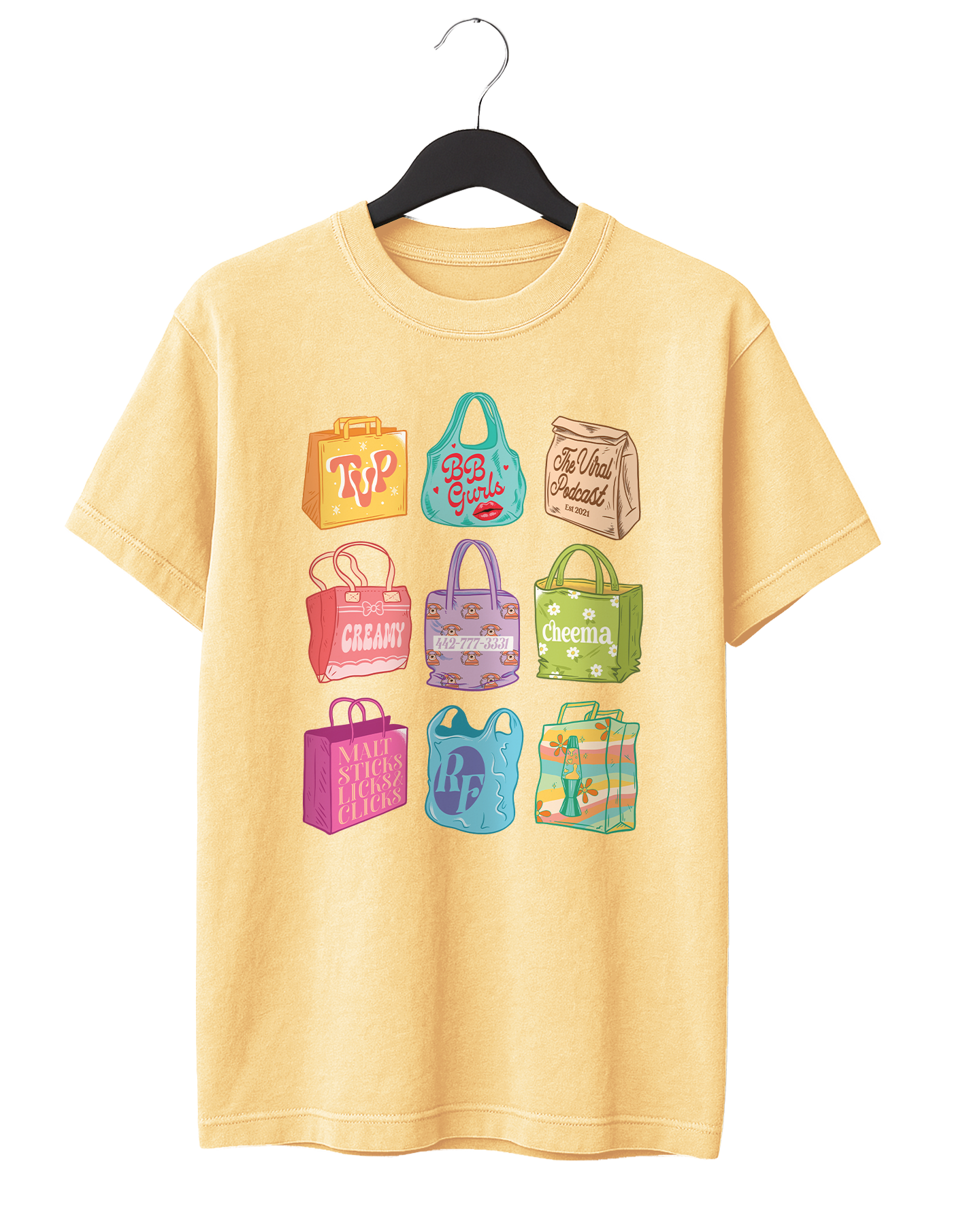 Bag Check T-Shirt