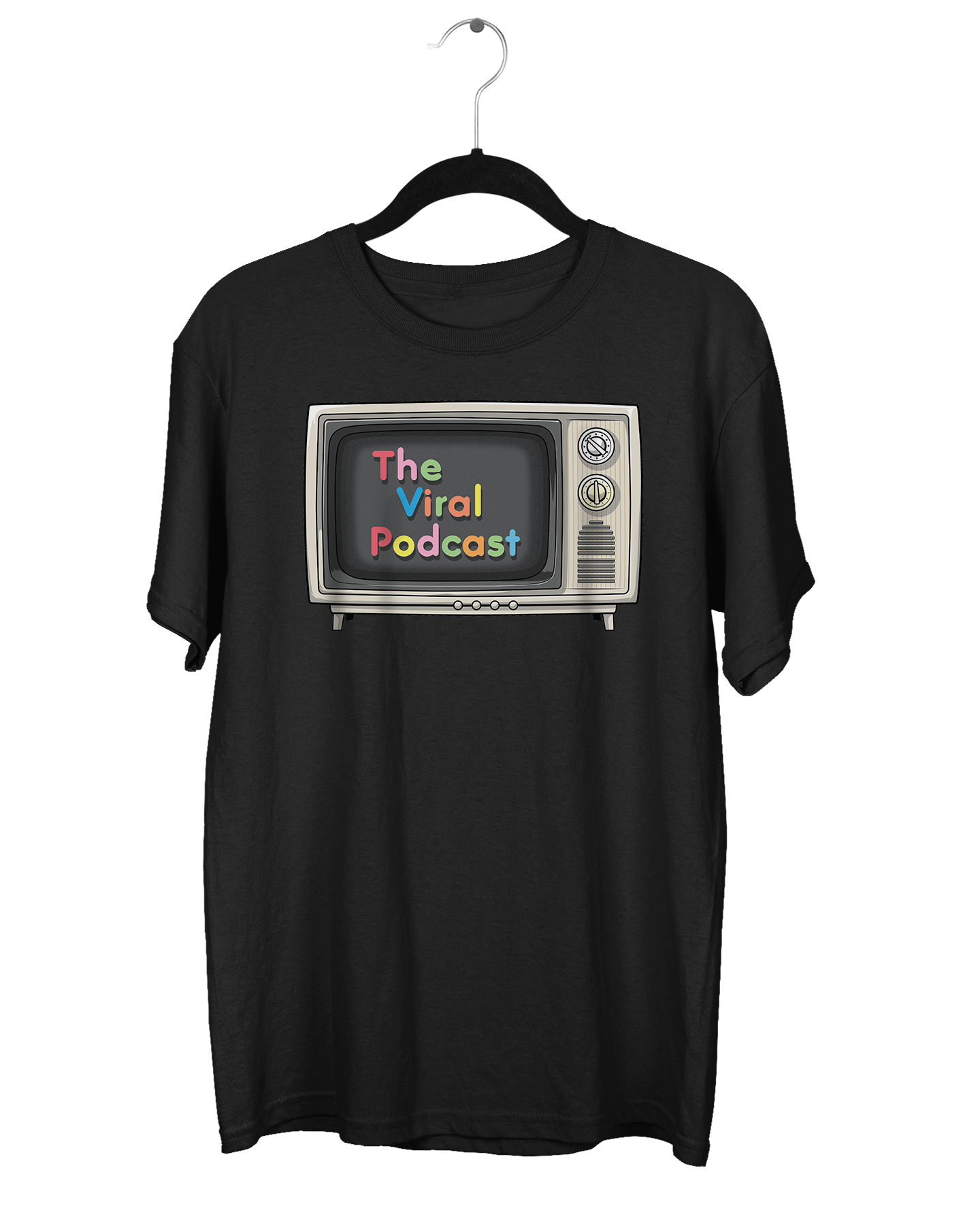 Colorful Retro TV T-Shirt