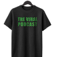 Green Checkered Lettering T-Shirt