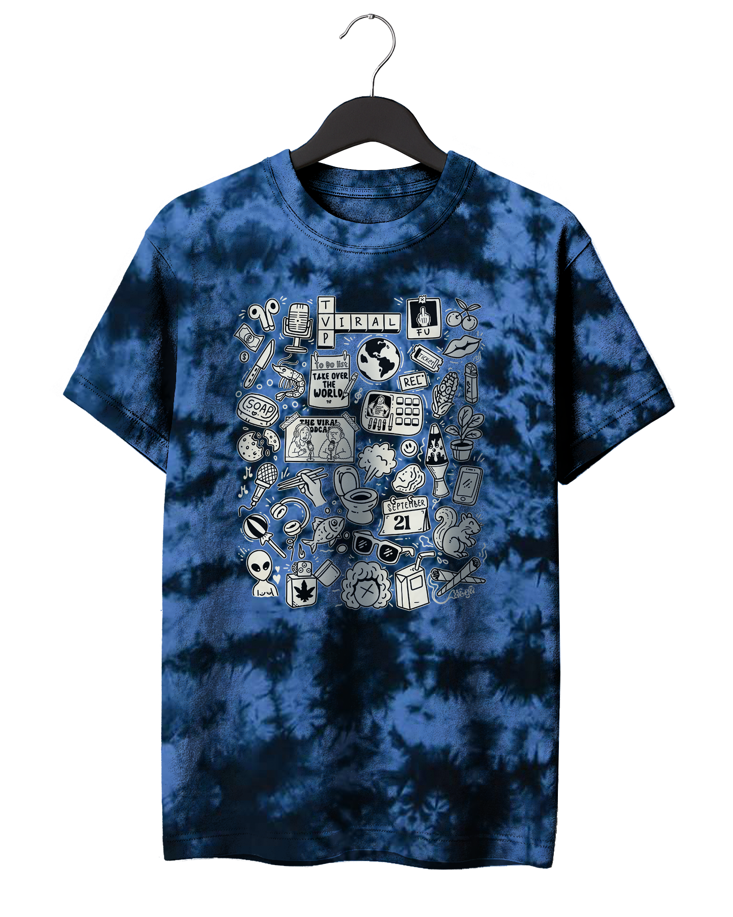 Viral Doodle T-Shirt