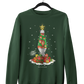 Lava Lamp Tree Christmas Crewneck
