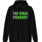 Green Checkered Lettering The Viral Podcast Hoodie