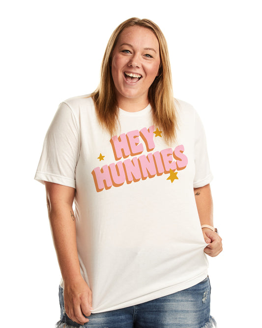 Hey Hunnies Stars T-Shirt