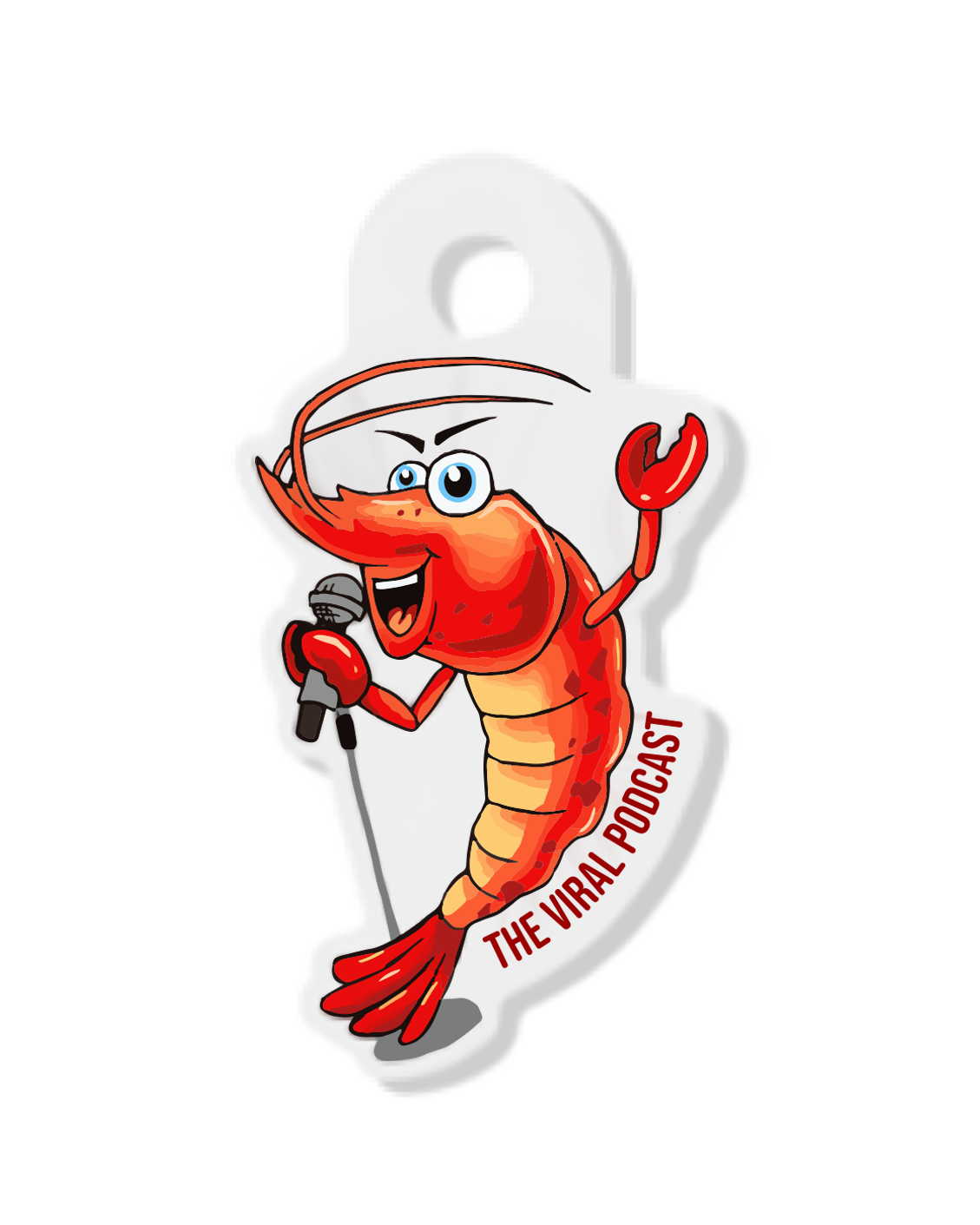 Singin' Shrimp Keychain